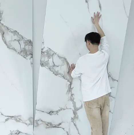 Marble Fireproof Panels Curved Board