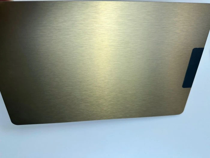Metal Brushed Adhesive Panel